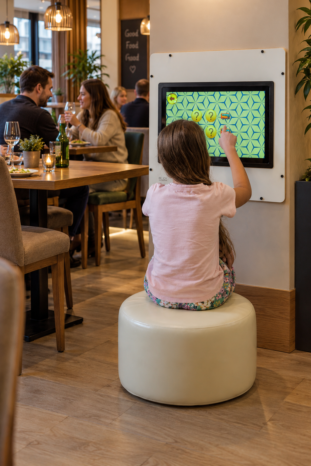 kącik zabaw w restauracji