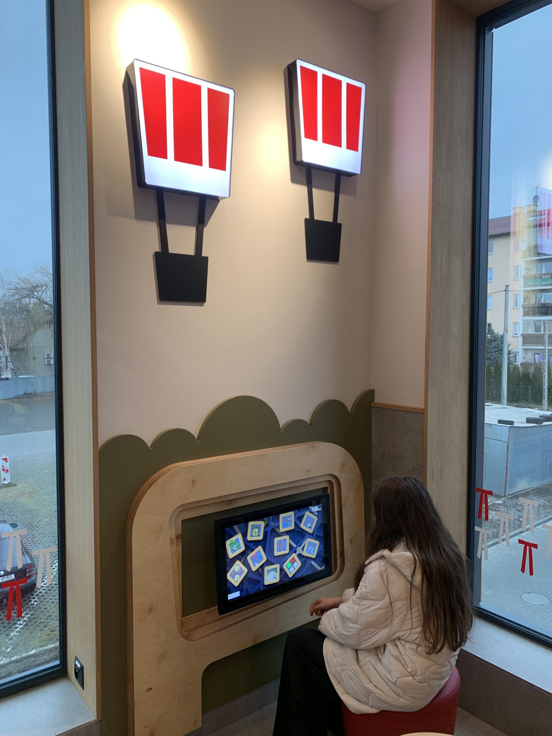 kącik zabaw w KFC